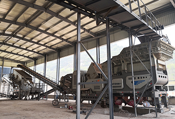 杭州時產200噸建筑垃圾移動破碎生產線