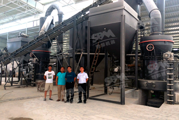 宜興時產5噸陶土制陶磨粉生產線