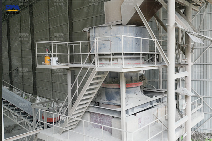 世邦圓錐破一天能處理多少噸石料？